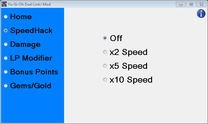 I will create a mod menu for yugioh duel links for you