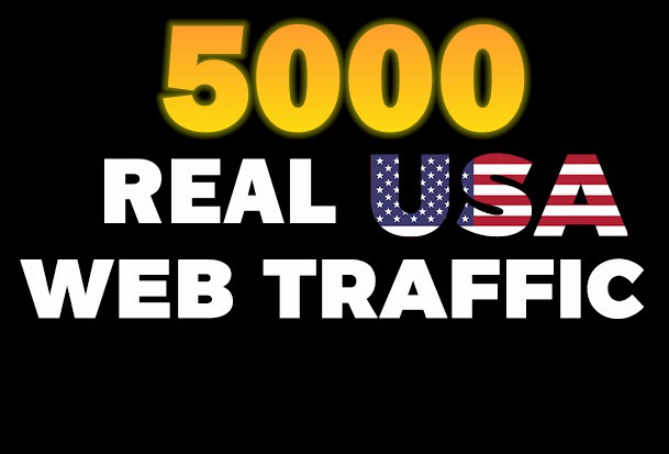 Send Real & Unique 5000+ Human USA Web Traffic to...