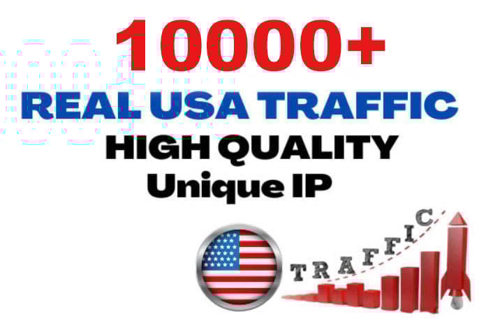 10000+ Unique USA Targeted Website Traffic to your we...