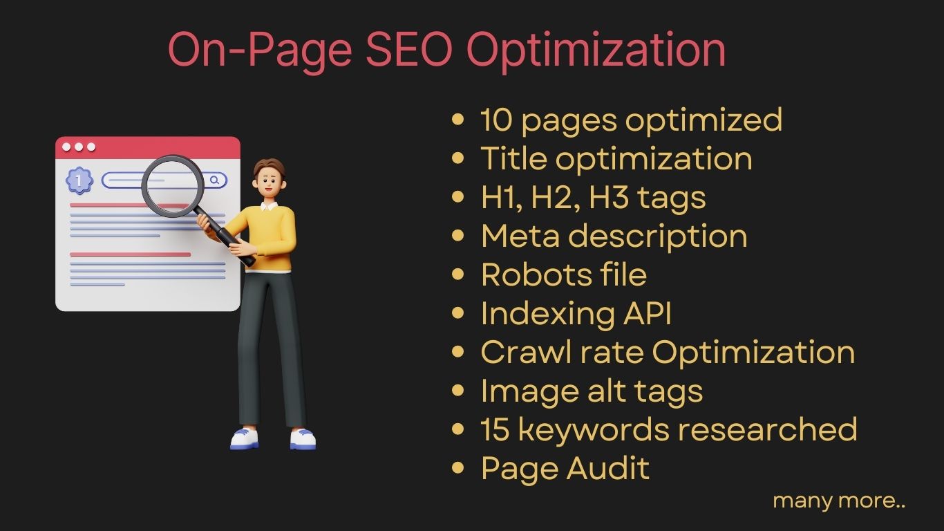 I will do Excellent On Page SEO Optimization of your Wordpress Site