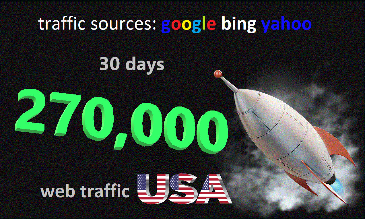 I will increase your website traffic targeted from us...
