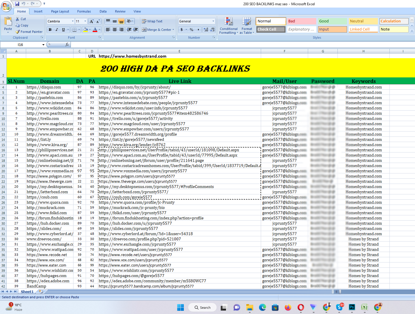 I will create 150 high DA-PA PR9 profile Backlinks.