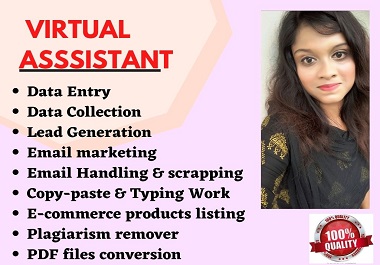 I will be your professional and reliable virtual assistant