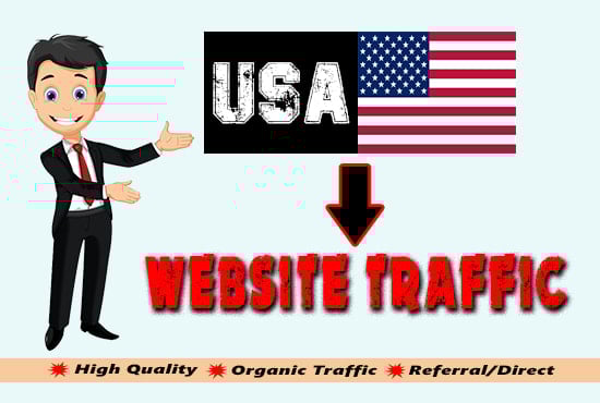 I will drive keyword targeted organic usa traffic to ...
