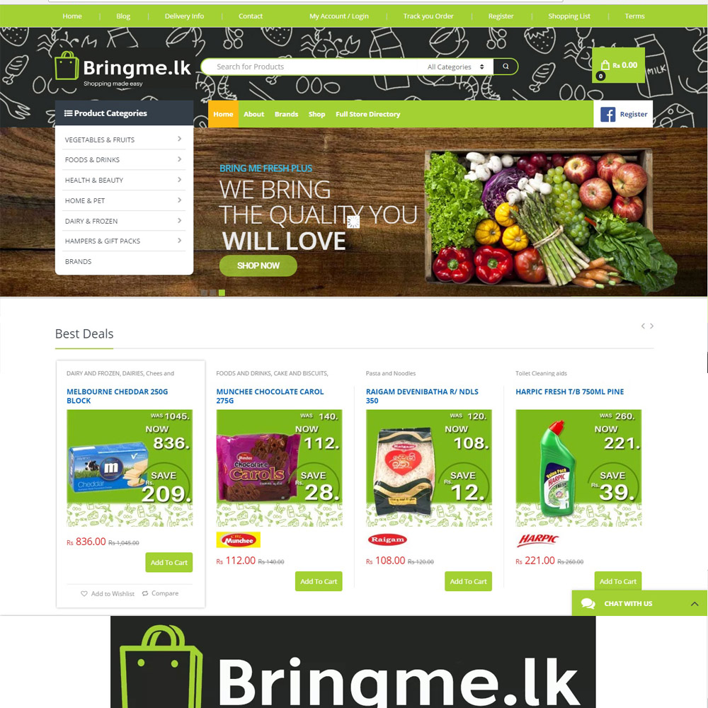 Complete Wordpress website with e commerce facility 