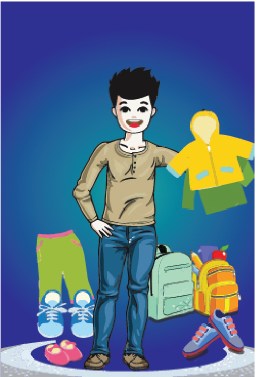 I will draw an illustration of people in adobe illustrator