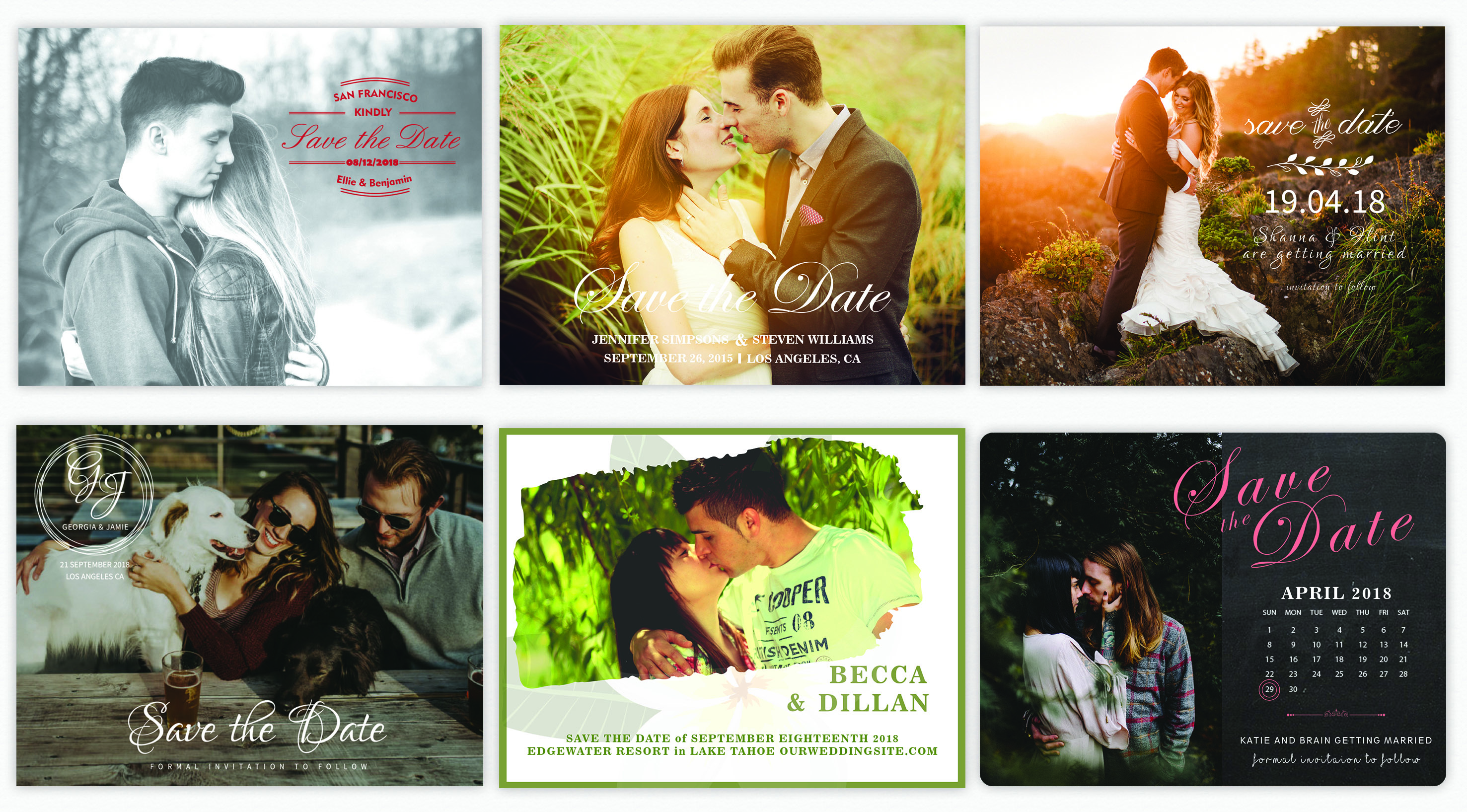 I will create save the date card