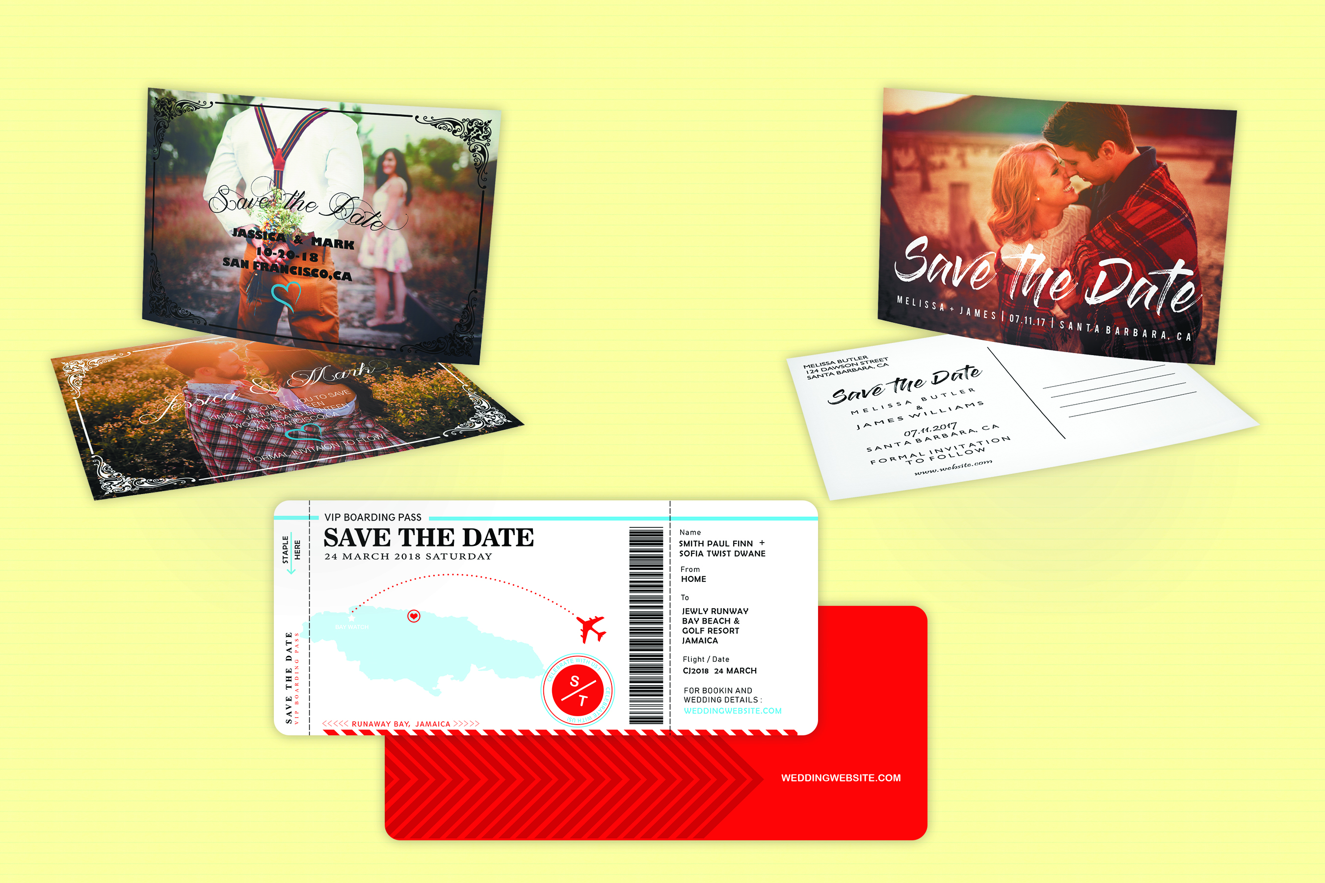 I will create save the date card