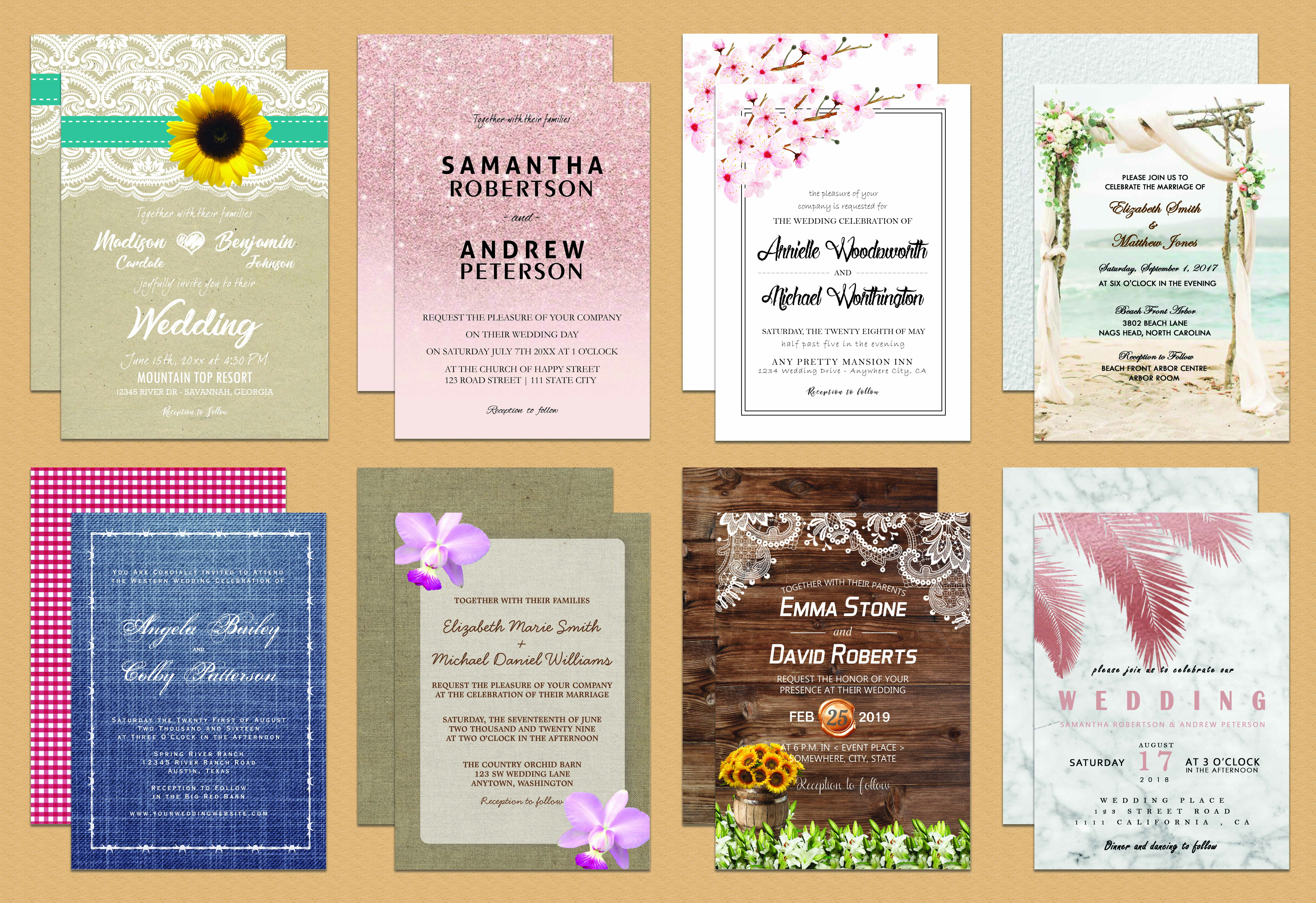 design beautiful and Elegant wedding 