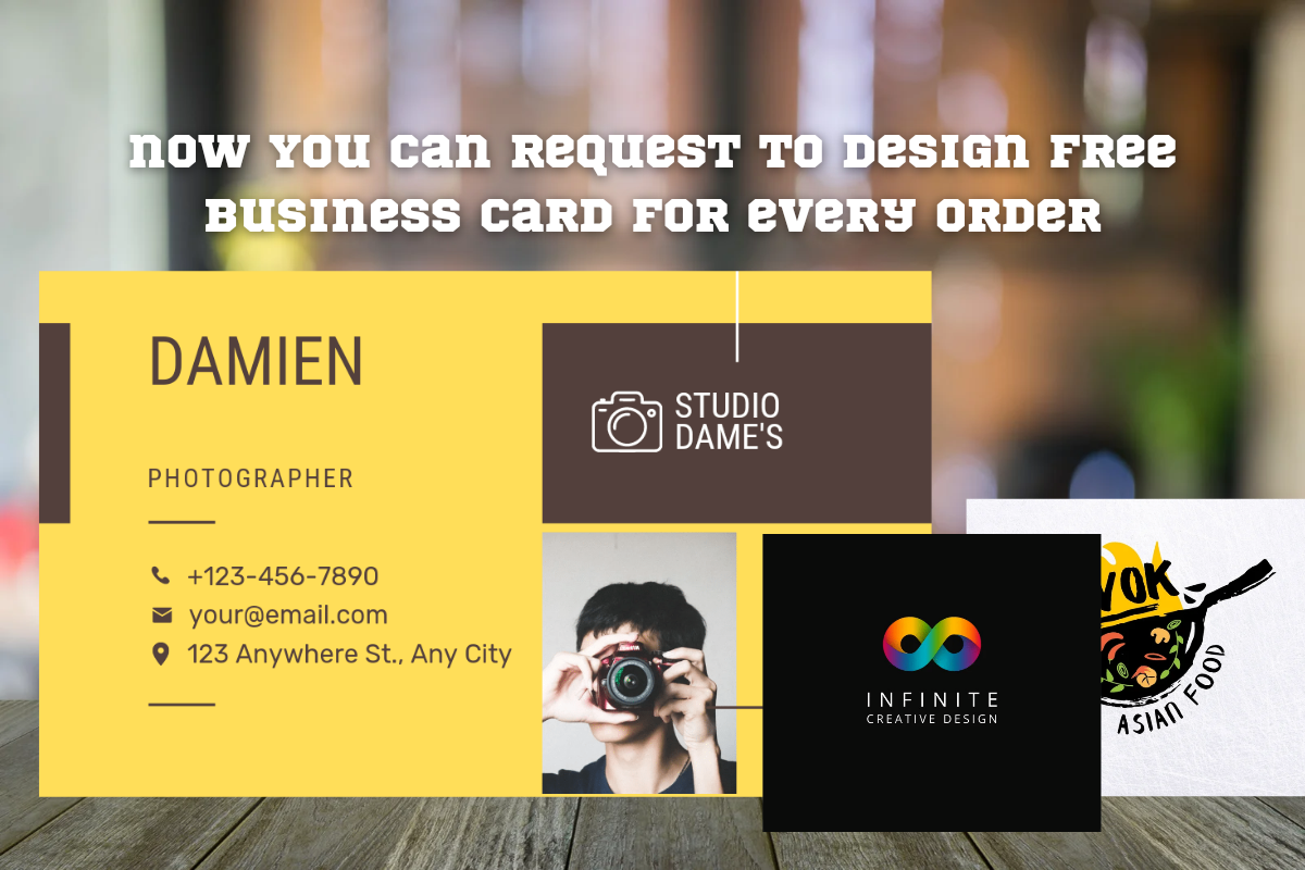 Minimalist Logo Design With FREE Business Card