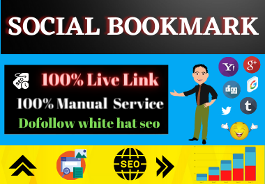 10 Social Bookmarking from high authority website per...