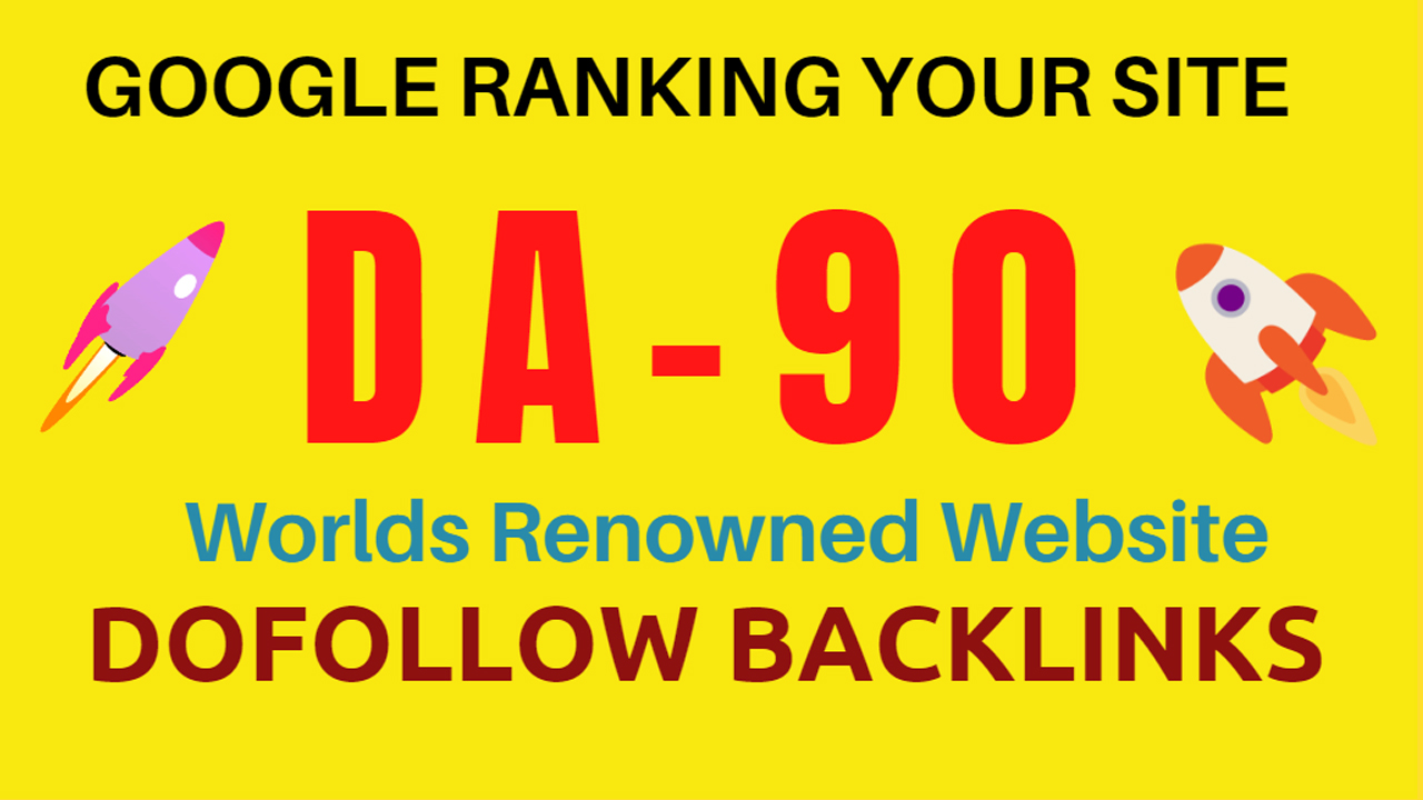 I will build 150 high quality DR-90 dofollow backlinks