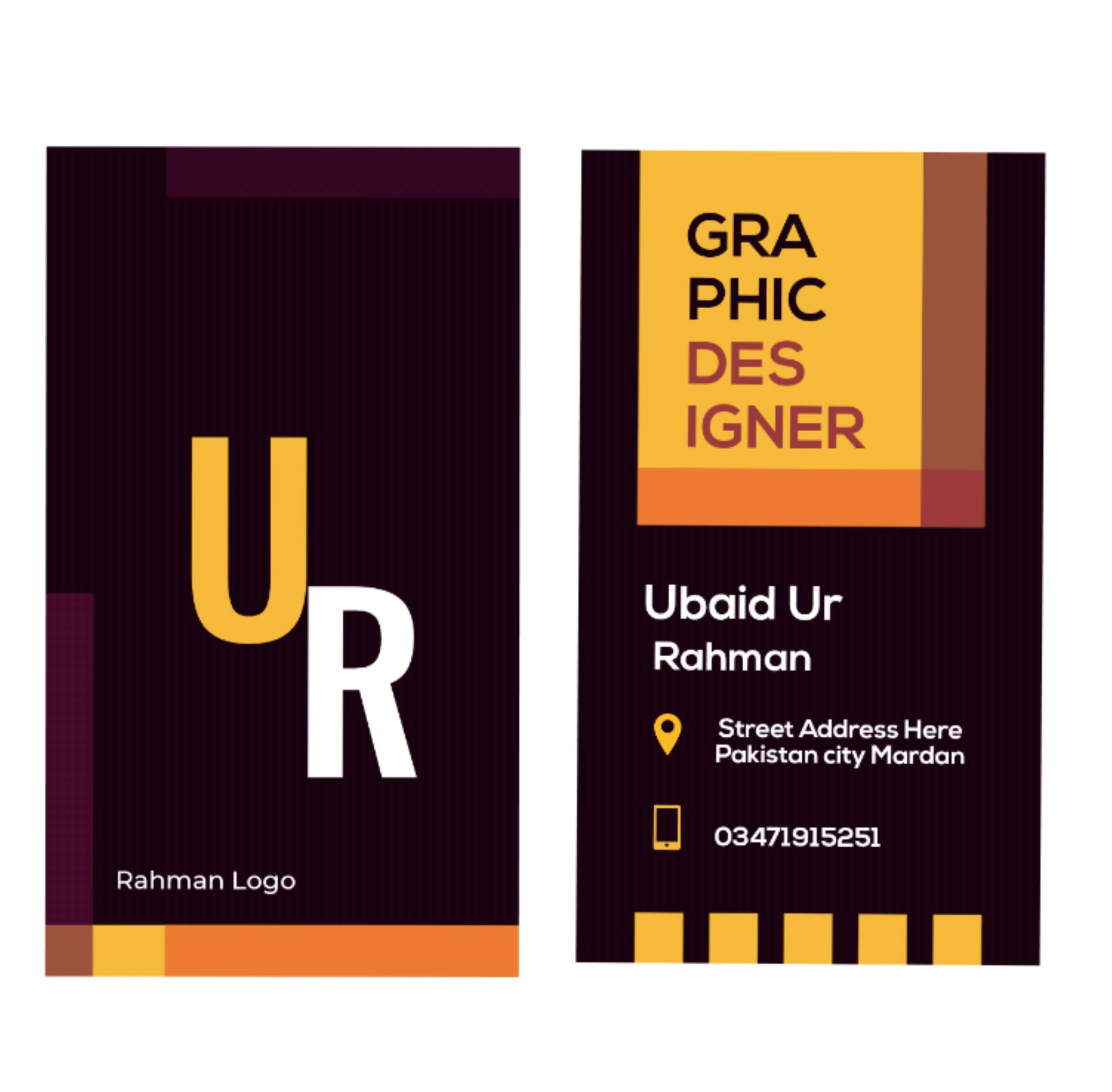I design all types of business card