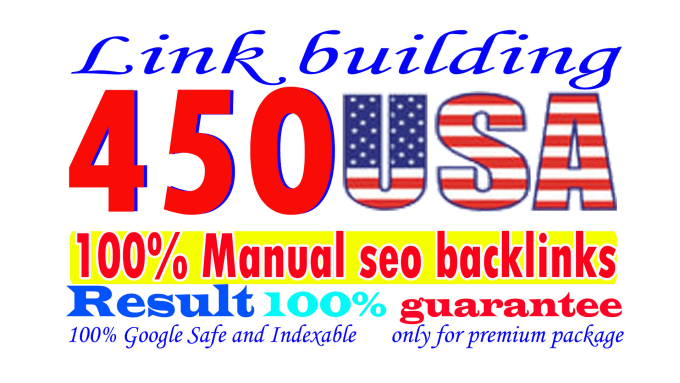 I will create authority 450 trusted SEO backlinks, l...