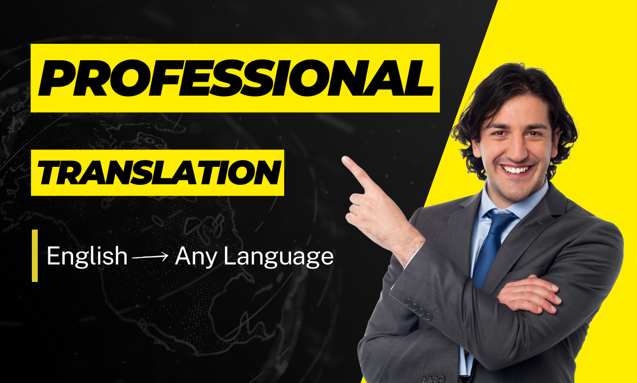 I will Translate English to any language documents