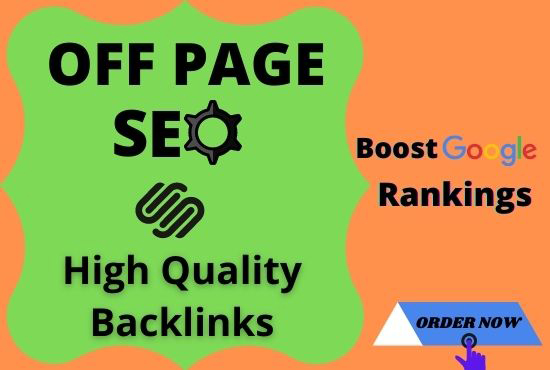 I Will do Off-Page SEO Monthly Service With HQ Backlinks