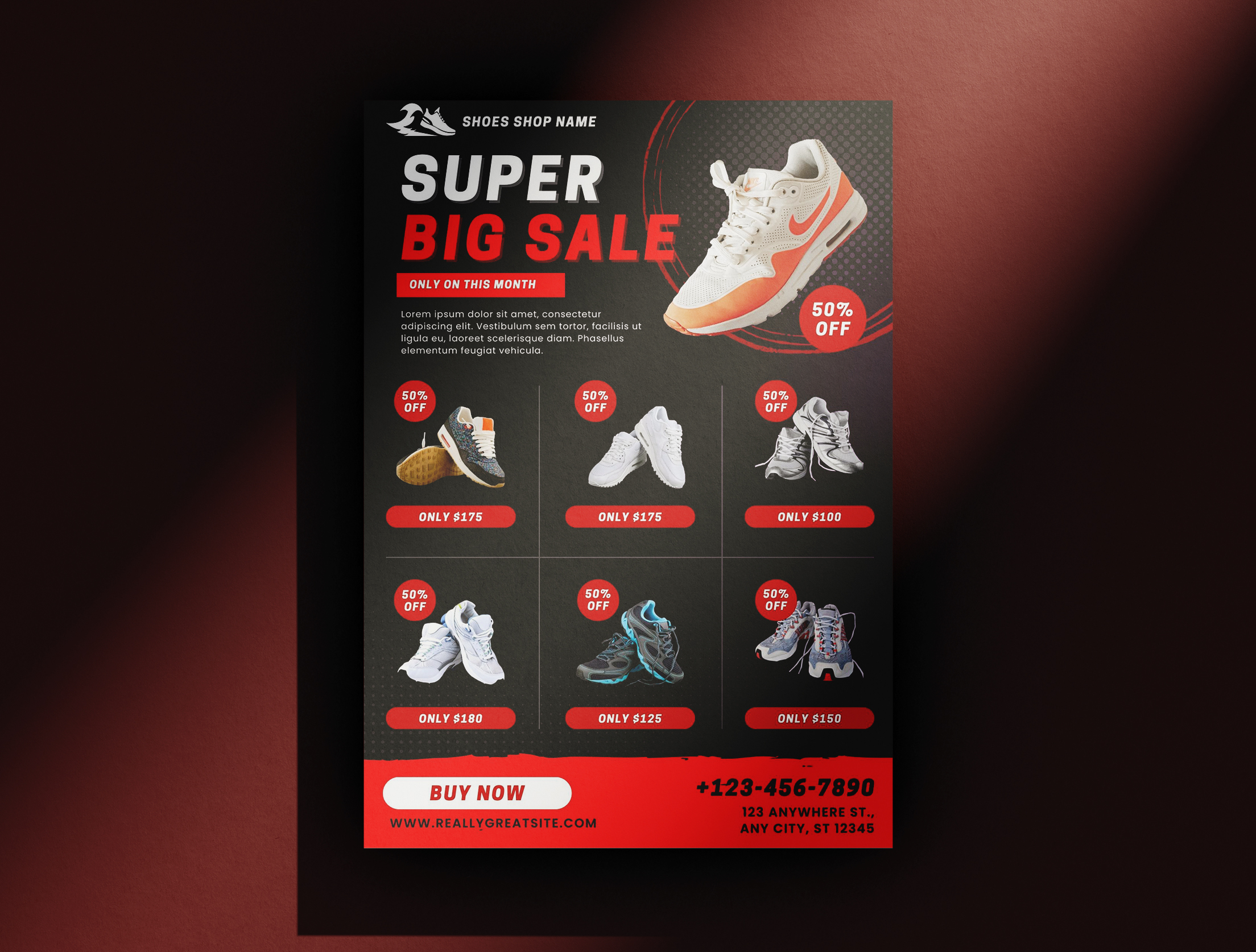 I will design a flyer, banner, poster and leaflet quickly