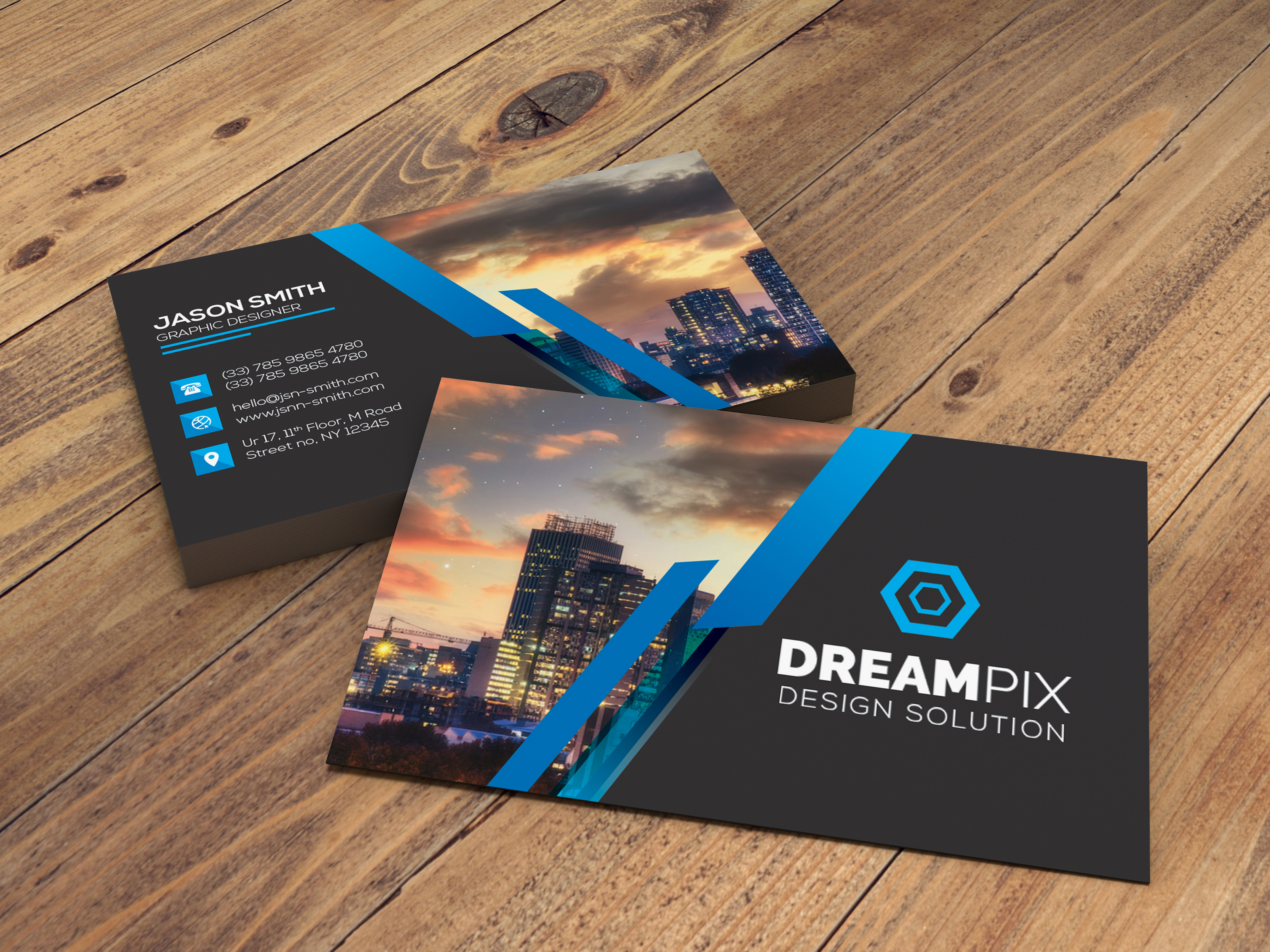 I will design a professional business card for your business