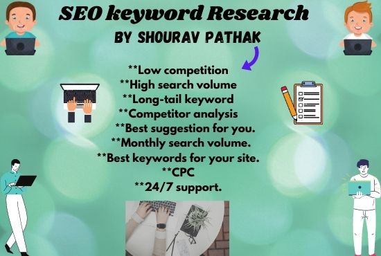 Long tail,low competitive keywords for you within 24 hours and suggest you the best.