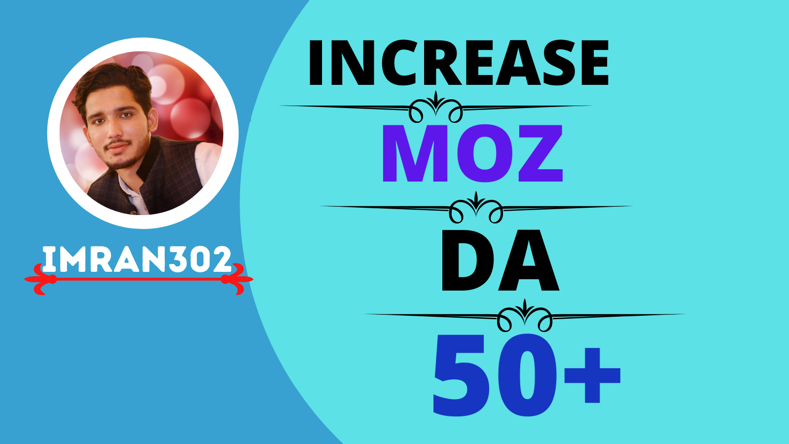I will increase your domain authority,Moz DA 50+ for $50