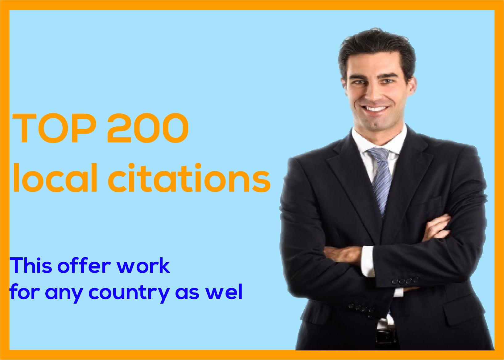 I will do 200 USA local citations and directory submi...