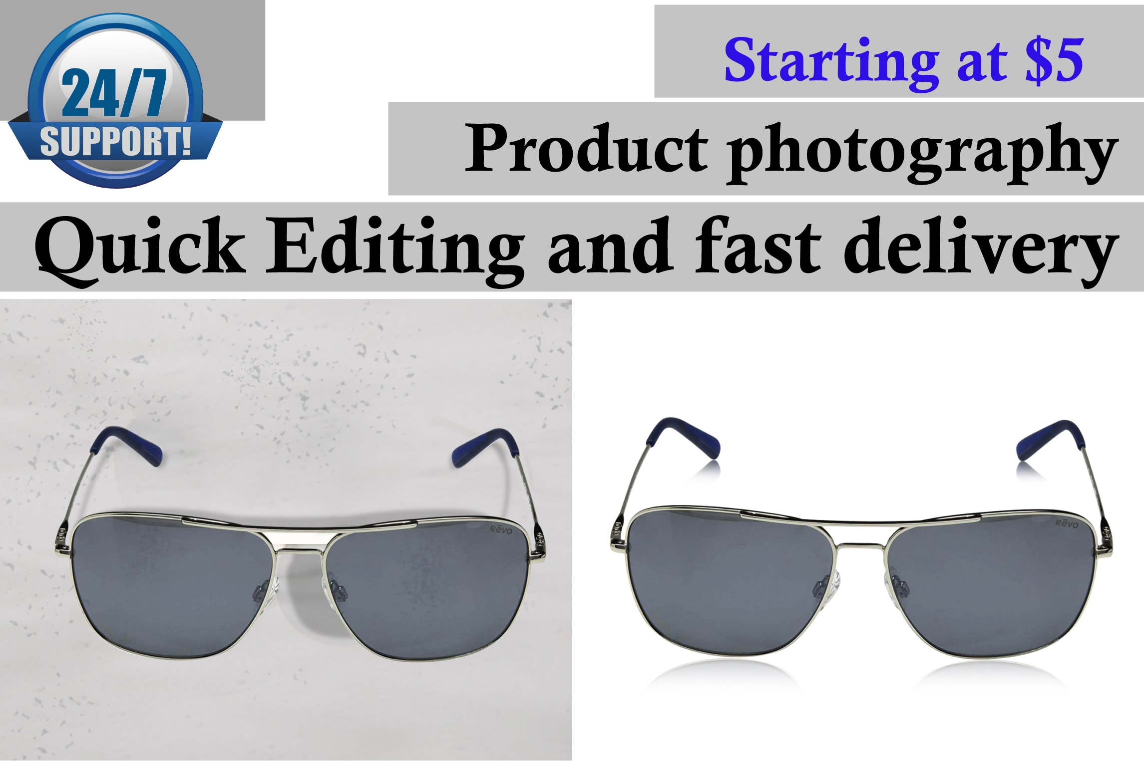 I will do ecommerce product photo editing for online shop