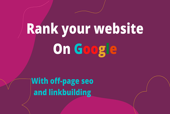 I will offer guaranteed niche targeted Google 1st page ranking for your website.