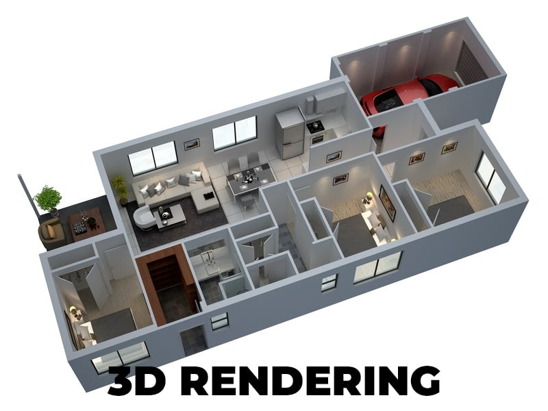 I will do 3d and 2d floor planning for you