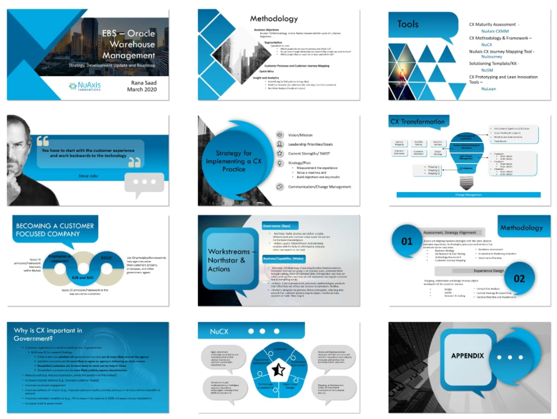  I will design a professional and modern powerpoint presentation beautifully