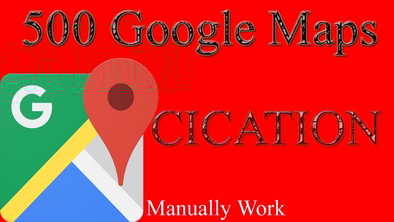 Manually 500 Google Maps Point Marker Cication For Local Business SEO