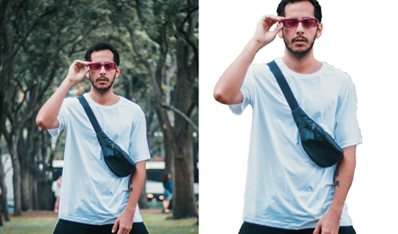 I will remove or change the background of 5 photos 