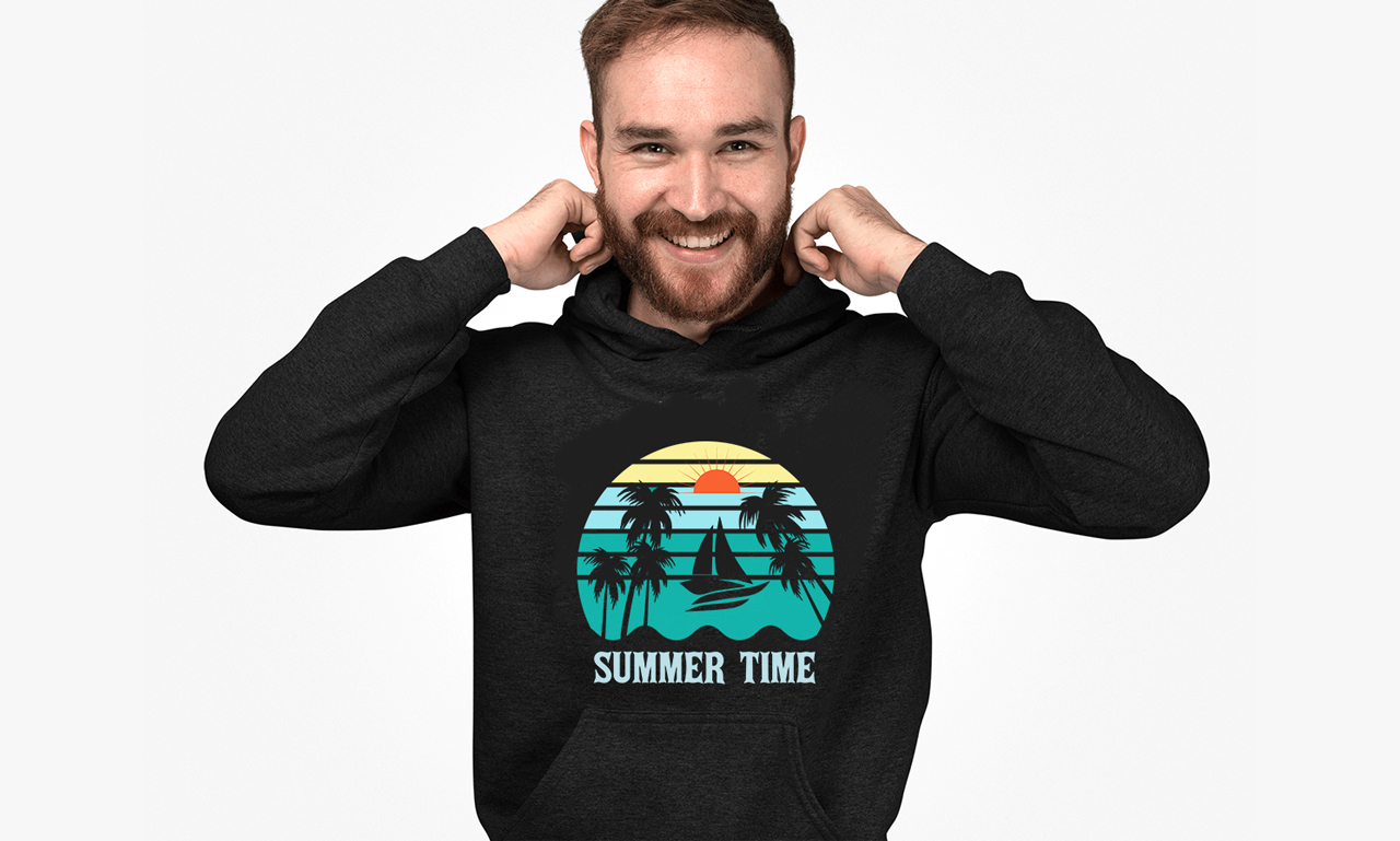 I will do custom and trendy t shirt logo design