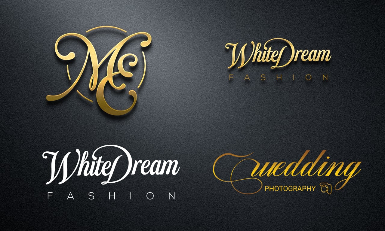 I will design luxury signature, handwritten, photography logo