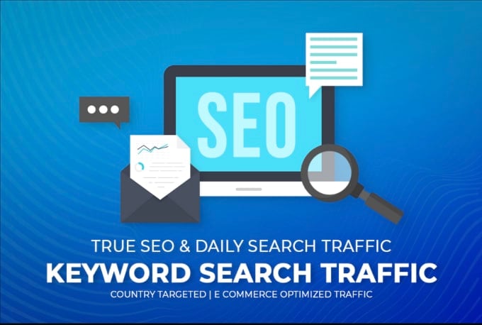 I will deliver google keyword search traffic