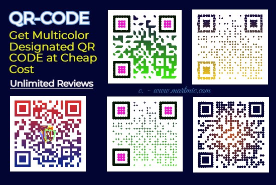 I will make qr code of any URL or text or number