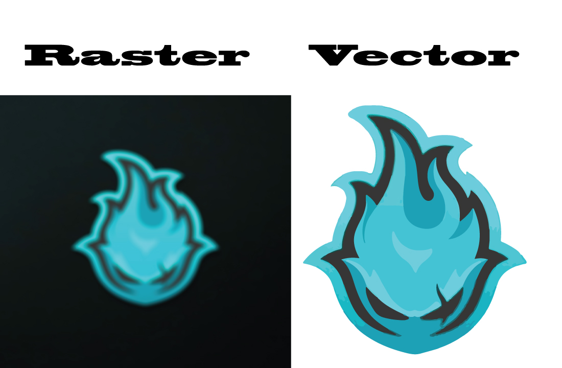 I will do vector tracing, redraw or convert logo, image, text to vector file for print
