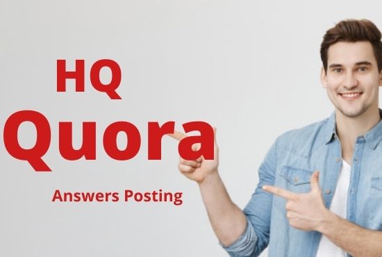 I will promote your website by 5 high quality quora answers