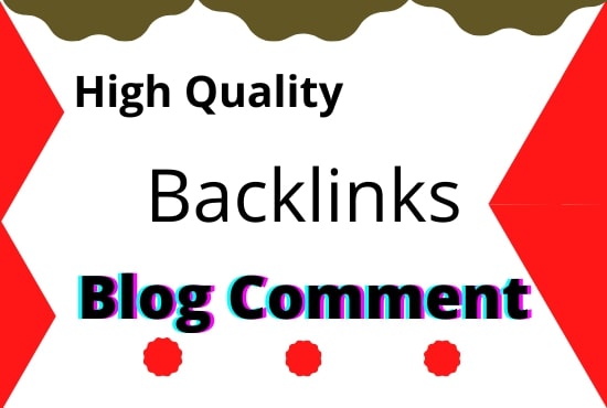 I will give 50 high quality manually blog comments for your website