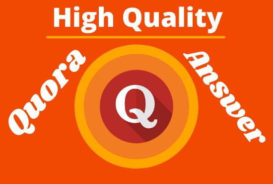 promote your web site with 20 high quality Quora answers backlinks