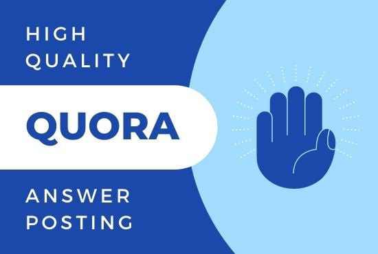 I will promote your website 10 HQ Quora Answers with your keyword and URL