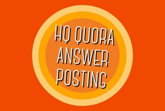 I will promote your website 10 HQ Quora Answers with your keyword and URL