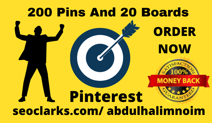 I will create Pinterest Board and pins With Strong keywords meta description