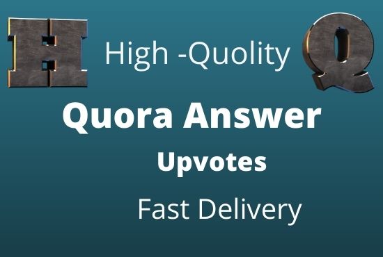 I well Get 10 high quality quora answers for your web...