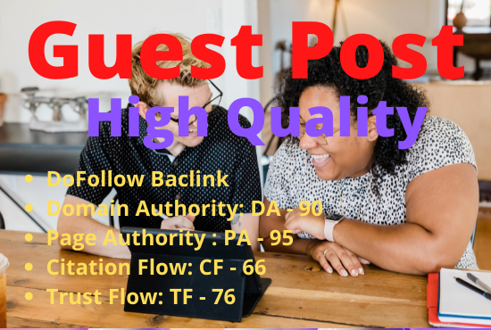 I will Write and Publish 15 Guest Posts on Powerful DA-PA 70 to 95 for $