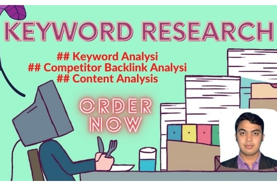 I will do SEO 401 keyword research and competitor analysis