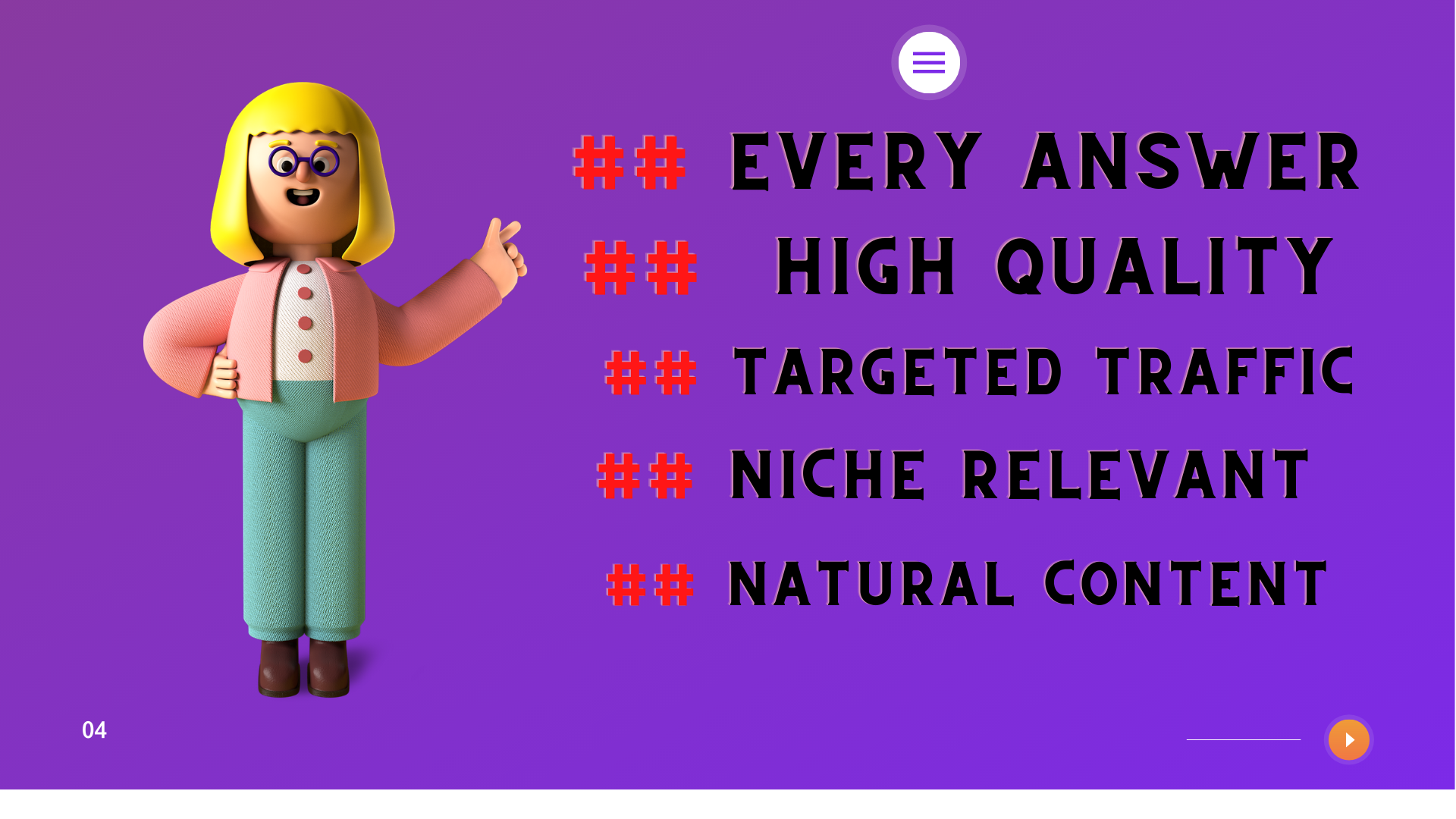 Create 5 Quora Answer to Promote your website or business with Unique Article