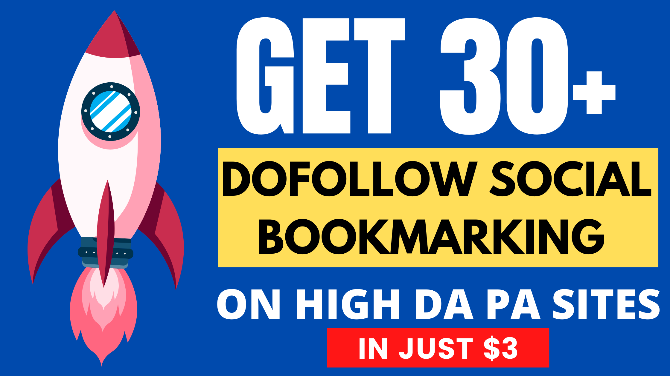 Manually 30+ Dofollow Social Bookmarking Submission O...