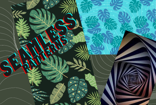 I will design awesome, unique patterns according to your needs