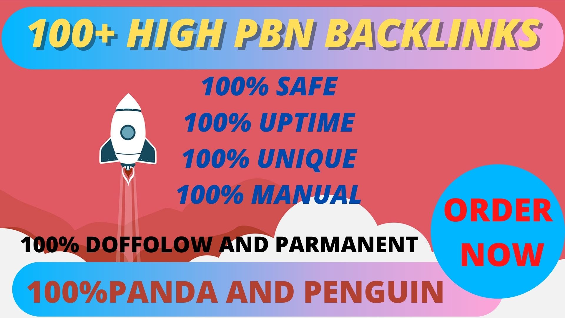  Get powerful 100+ pbn backlinks with high DA/PA on your homepage with unique website. Perfect SEO