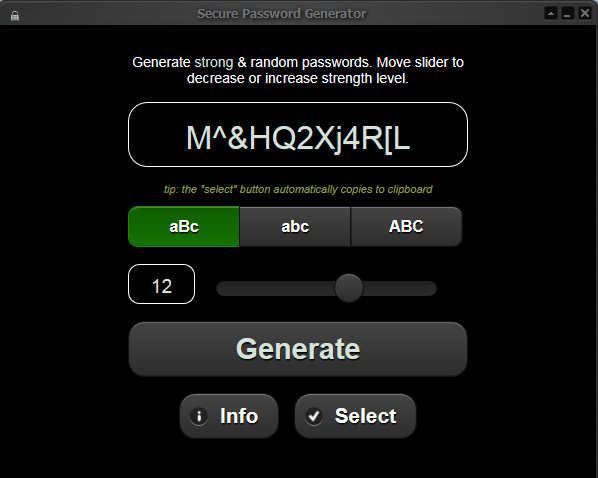 Secured Password Generator With Resale Rights